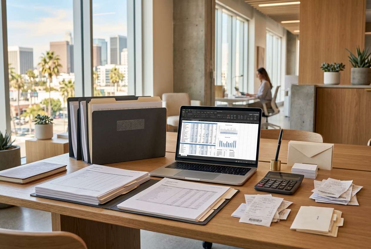 Industrial processing equipment and tax-exemption records
